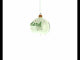 Adorno navideño de bola de cristal soplado con la bandera de Irlanda, 3,25 pulgadas