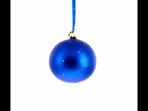 Weihnachtskugel aus Glas mit Kampfsportmotiven, 10 cm (4 Zoll)
