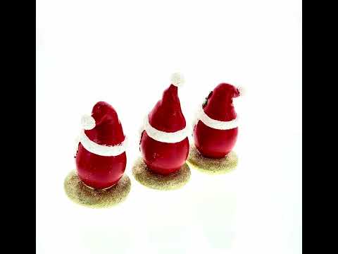 Juego de 3 colgadores para calcetines de Papá Noel con forma de gnomo: decoración festiva para la repisa de la chimenea.