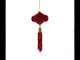 Elegant Chinese Knot Tassel New Year Decoration Blown Glass Christmas Ornament