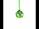 1908 Alexander Palace Royal Green Glass Ball Christmas Ornament 3.25 Inches