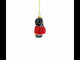 Musketeer Mouse Glass Christmas Ornament