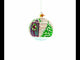 Intriguing Santa Peeking Through House Window Glass Ball Christmas Ornament 4 Inches