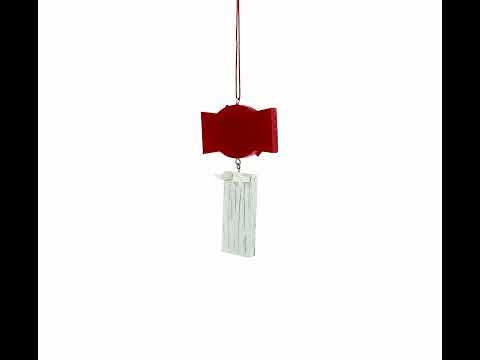 Cornhole-Champion „Boss of the Toss“ – Weihnachtsbaumschmuck aus Kunstharz