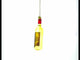 Riesling Wine Bottle Blown Glass Christmas Ornament