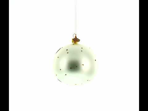 Das Gemälde „Baum des Lebens“ von Gustav Klimt, Weihnachtskugel aus Glas