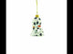 Dalmatian Puppy Glass Christmas Ornament