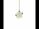 Smiling Tooth with Toothbrush & Toothpaste Dental Glass Christmas Ornament