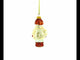 Boy Wearing Vintage-Style Costume Glass Ornament