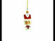 Chicken Legs Hut Glass Christmas Ornament