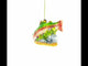 Rainbow Trout Blown Glass Christmas Ornament