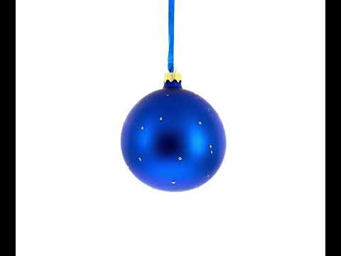 Weihnachtskugel aus Glas der US-Armee, 10 cm (4 Zoll)