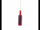 Holiday Survival Kit Wine Bottle Blown Glass Christmas Ornament