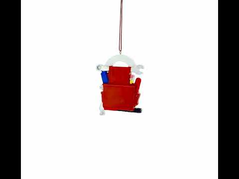 Fixin’ It All Tool Bag Handyman Resin Christmas Ornament