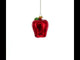 New York City Big Apple Glass Christmas Ornament
