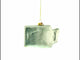 State of Washington Symbols, USA Glass Christmas Ornament