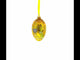 1903 Peter The Great Imperial Glass Egg Ornament 4 Inches