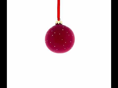 Gelber Schulbus-Weihnachtsschmuck aus Glas, 8,25 cm