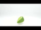 Lime Slice Glass Christmas Ornament