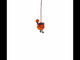 Basketball Character with Headband Resin Christmas Ornament