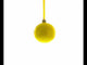 The Grin Facial Expressions Glass Ball Christmas Ornament 3.25 Inches
