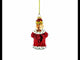 Bull the King Glass Christmas Ornament