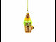 Baba Yaga Folk Tale Character Glass Christmas Ornament
