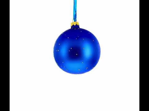 Marc Chagalls Meisterwerk „Ich und das Dorf“ von 1911 – Glaskugel als Weihnachtsschmuck, 10 cm (4 Zoll)