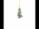 Gray Pigeon Glass Christmas Ornament