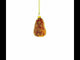 Adorable Hedgehog Glass Christmas Ornament