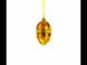 1917 Karelian Birch Royal Egg Glass Ornament 4 Inches
