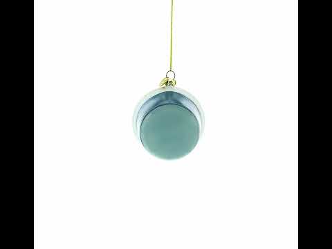 Cream Cheese Spread Glass Christmas Ornament