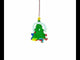 Crafty Tree with Scissors and Glue Gun Resin Christmas Ornament