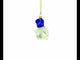 Mother Goose with Ducklings Glass Christmas Ornament