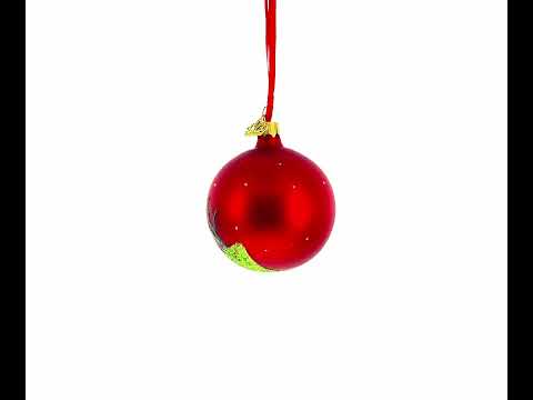 Weihnachtskugel aus Glas mit dem Troll-Koch-Motiv, 8,25 cm (3,25 Zoll)