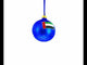 The Dubai Fountain, United Arab Emirates Glass Ball Christmas Ornament 3.25 Inches