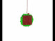 Teacher’s Apple Ruler Crayons Wreath Resin Christmas Ornament