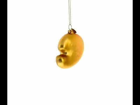 Artist's Palette Glass Christmas Ornament
