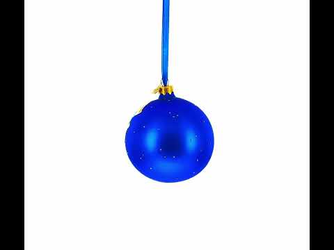 India Landmarks and Symbols Glass Ball Christmas Ornament 4 Inches