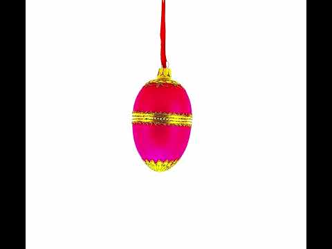 Rothschild Royal Egg Glasornament von 1902, 10 cm