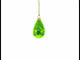 Shiny Avocado Glass Christmas Ornament