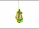 Irish Harp Blown Glass Christmas Ornament