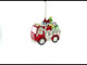 Truckload of Gifts Blown Glass Christmas Ornament