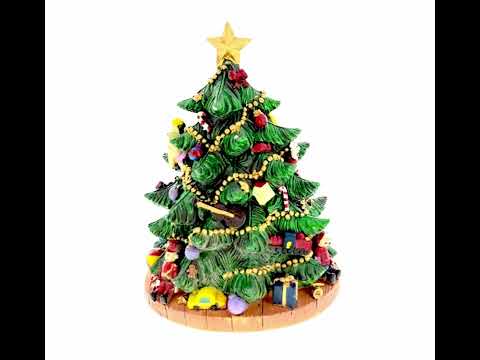 Tisch-Weihnachtsbaum, drehbar, musikalisch