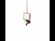 New Driver Santa License with Car Keys Resin Christmas Ornament