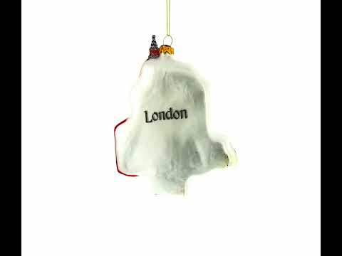 Atracciones de Londres, Reino Unido Adorno navideño de cristal