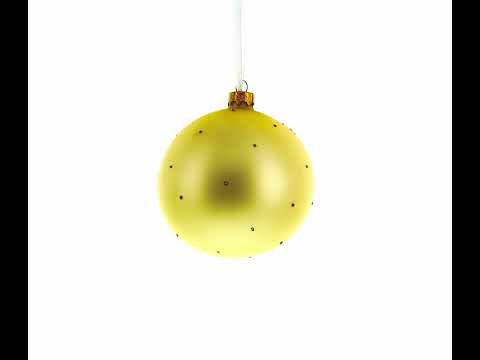 1500 'Salvator Mundi' Masterpiece by Leonardo da Vinci Glass Ball Christmas Ornament 4 Inches