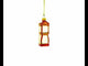 Grandfather Clock Glass Christmas Ornament