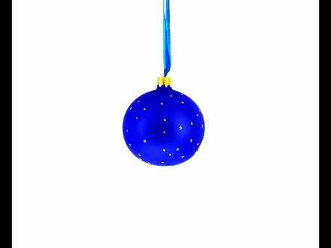 Weihnachtskugel aus technischem Glas, 8,25 cm (3,25 Zoll)