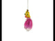 Princess Kissing Frog Prince Blown Glass Christmas Ornament